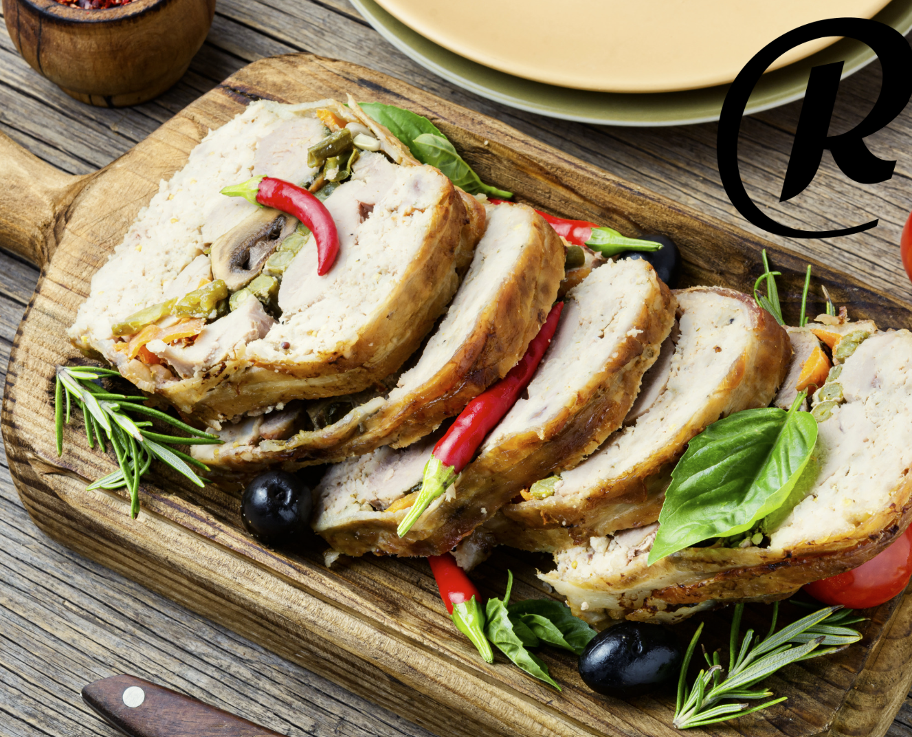 Apple-Glazed Chicken Loaf