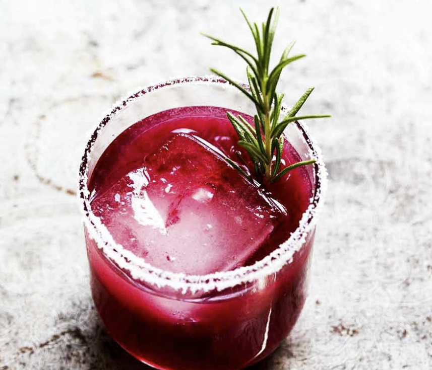 Pomegranate “Clean” Cocktail (or Mocktail)