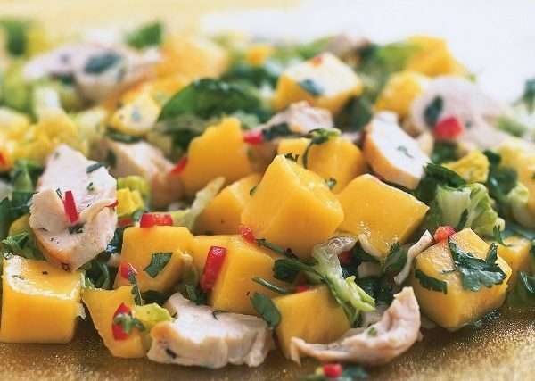 Mango, Chicken, and Chili Salad